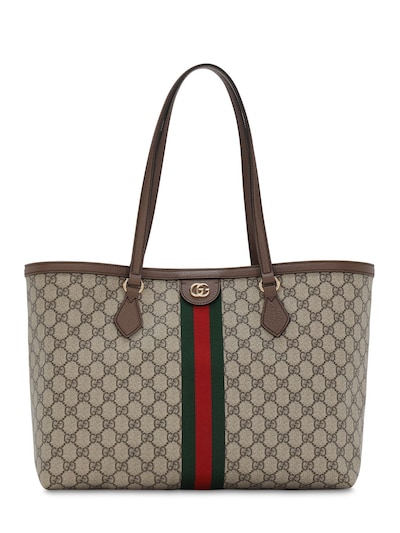 Gucci - Ophidia gg supreme original tote bag - Brown | Luisaviaroma