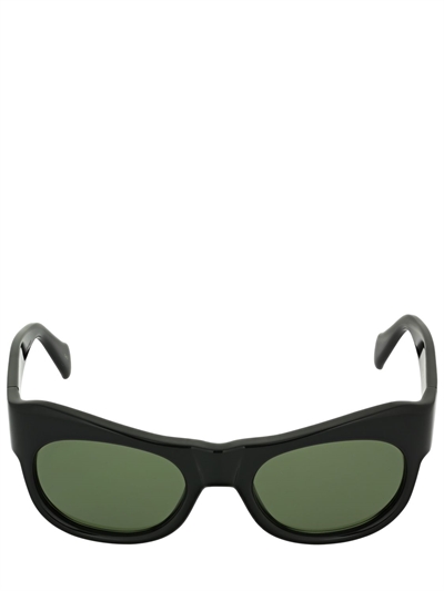 gucci square acetate sunglasses black