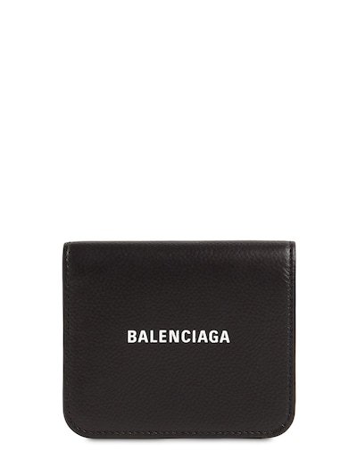 klient Let storm Grained leather compact wallet - Balenciaga - Women | Luisaviaroma