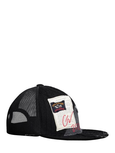 black paul and shark cap