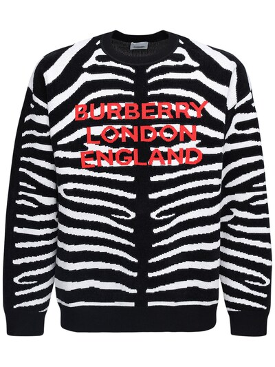 burberry sweater black
