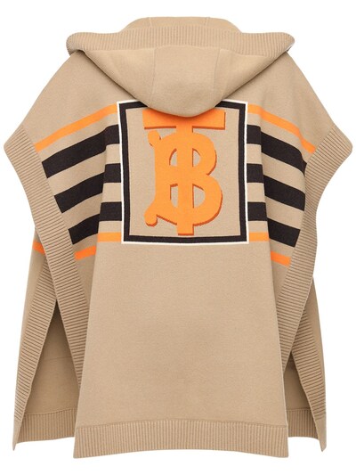 burberry hooded cape