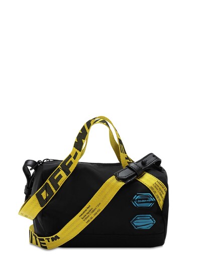 off white duffle bag strap