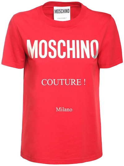 moschino red t shirt