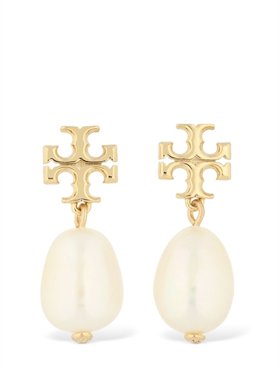 tory burch kira crystal drop earrings
