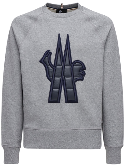 moncler sweatshirt grey