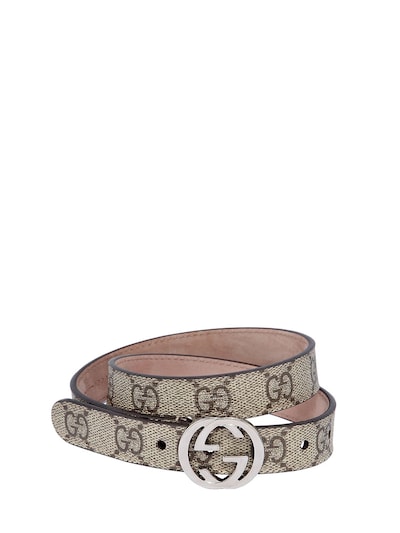 faux leather gucci belt