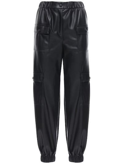 msgm leather pants