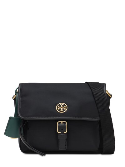 tory burch black nylon crossbody