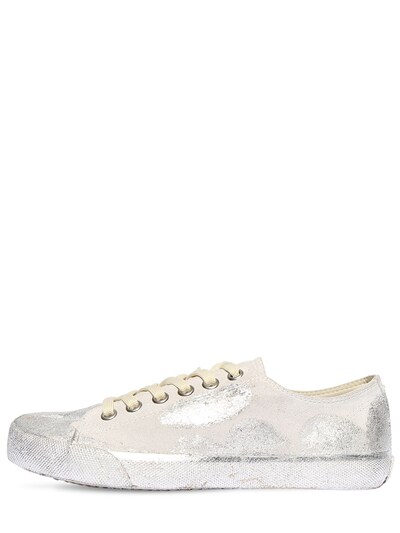 maison margiela sneakers silver