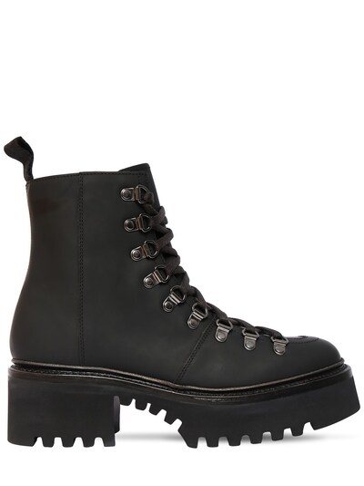 40mm nanette rubberized leather boots 