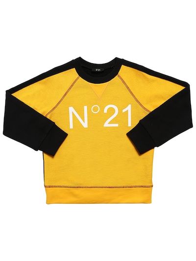 yellow and black sweatshirt