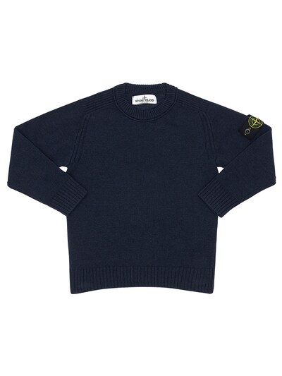 stone island wool sweater