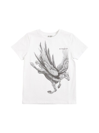 Givenchy - Pegasus print cotton jersey 
