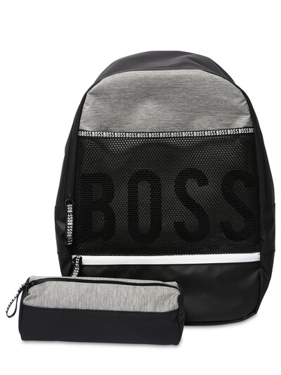 hugo boss black backpack