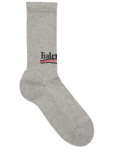balenciaga socks grey