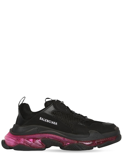 How to get Cheap Balenciaga Triple S Trainers Black Red