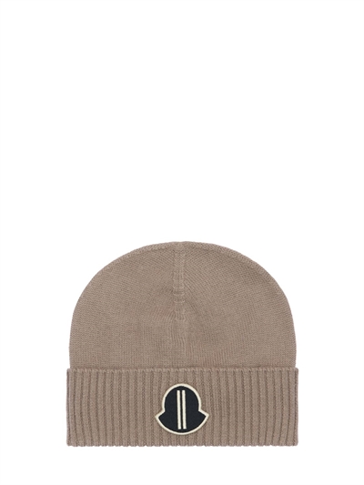 Moncler + Rick Owens - Logo patch knit 