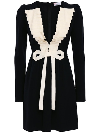 valentino dress black and white