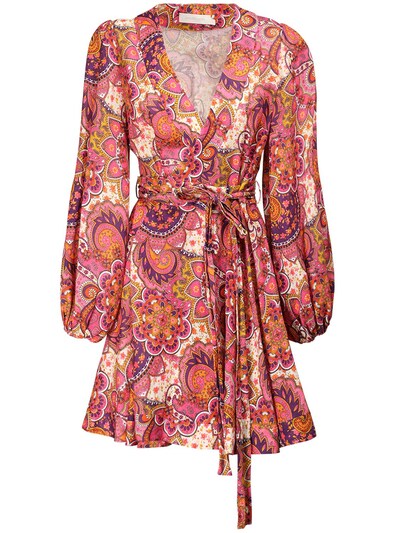 zimmermann fiesta wrap dress