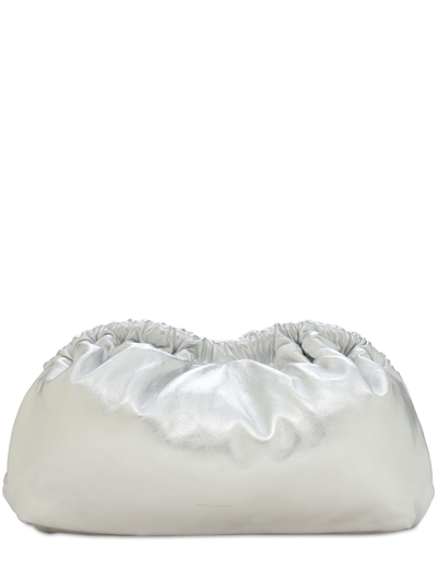 mansur gavriel cloud leather clutch