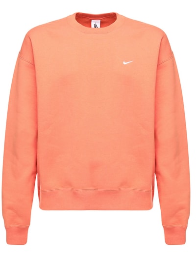 orange nike sweatshirt