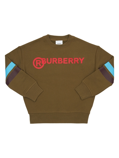 burberry estampado verde