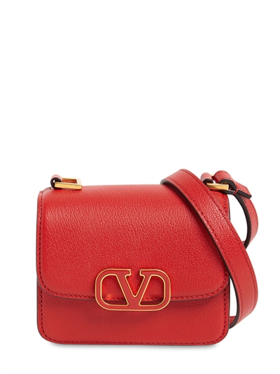 valentino garavani vsling leather shoulder bolsa