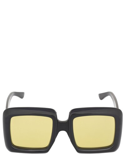 gucci oversized acetate sunglasses