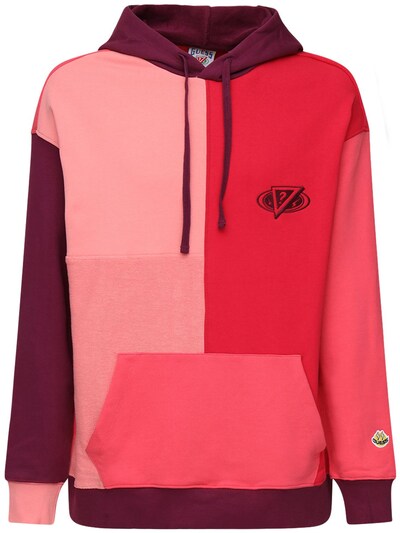 guess hoodie pink