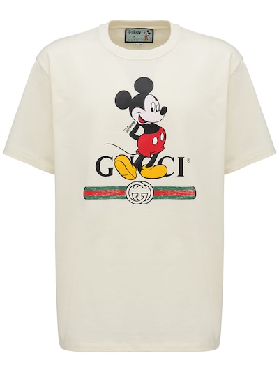 gucci mickey mouse shirt real