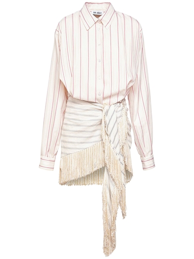 attico striped dress