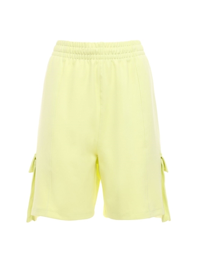 yellow boucle jacket