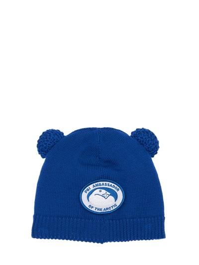 Canada Goose - Logo patch wool beanie 