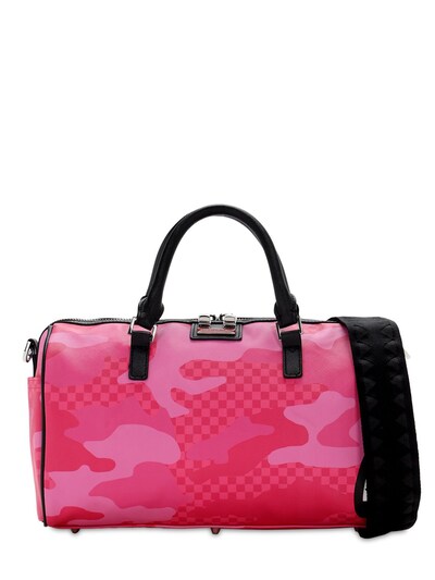 mini duffle bag pink