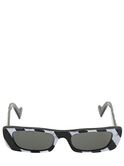 gucci black and white sunglasses