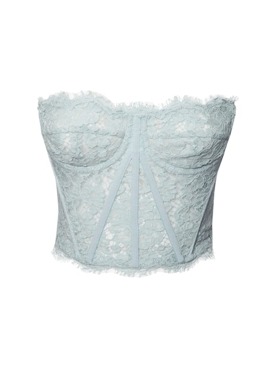 corset strapless top