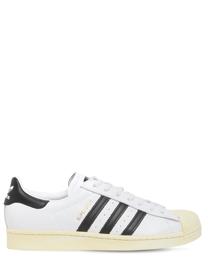 adidas originals leather superstar