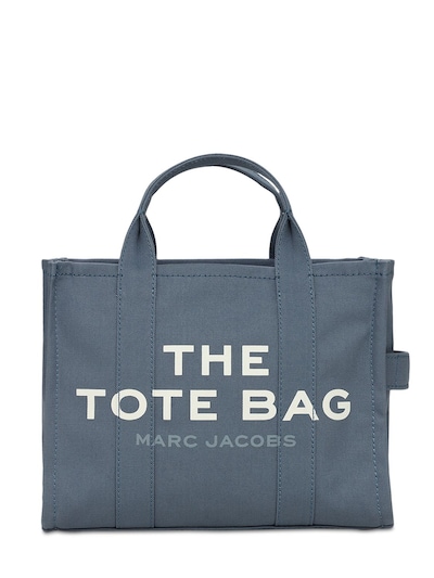 The Medium Canvas Tote Bag in Blue - Marc Jacobs