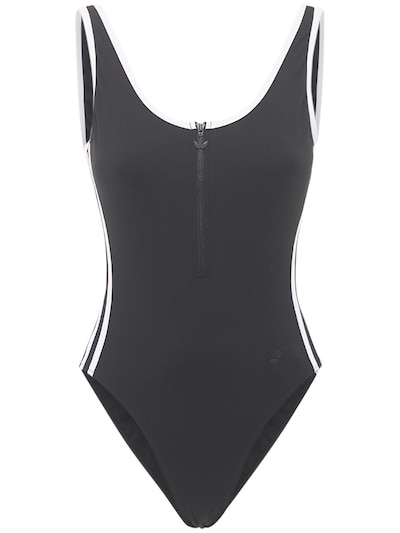 adidas zip swimsuit