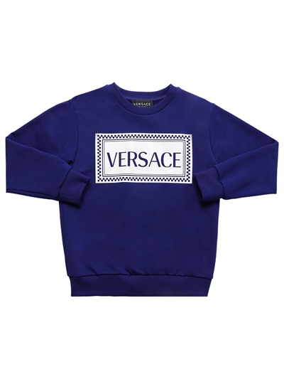 blue versace sweatshirt