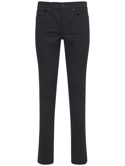 Herren Bekleidung Hosen und Chinos Freizeithosen und Hosen Saint Laurent 15cm Enge Jeans Aus Baumwolldenim für Herren 