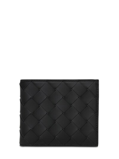 Bottega Veneta Men's Intreccio Leather Wallet