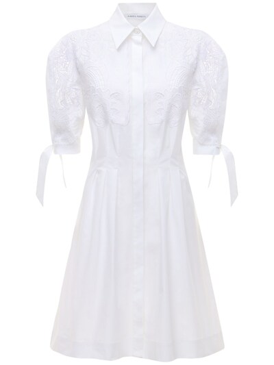 alberta ferretti white dress