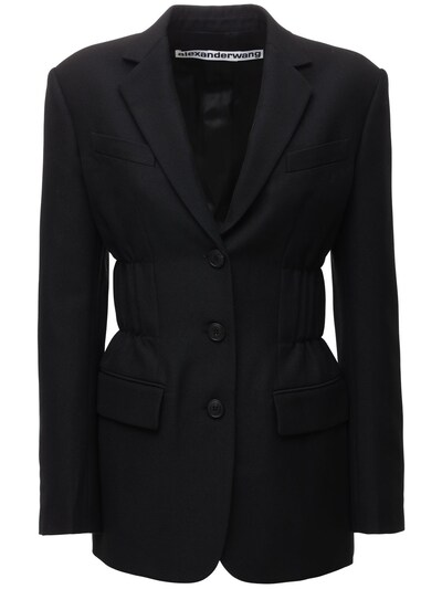 alexander wang peplum jacket