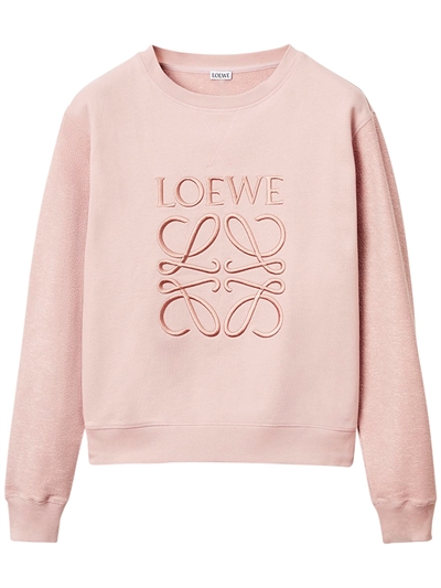 salmon pink sweatshirt