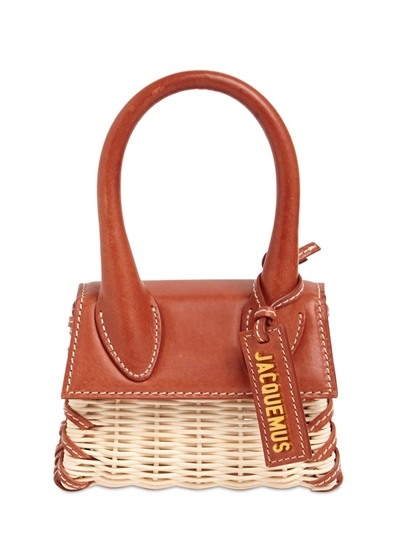 jacquemus large straw bolsa