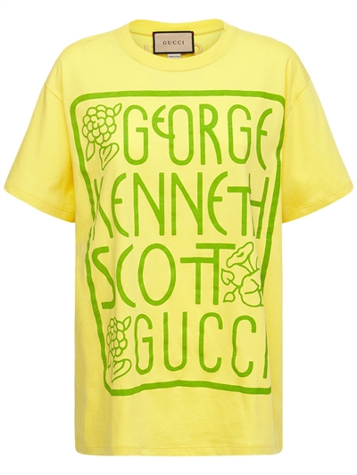 gucci yellow shirt