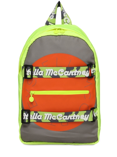 stella mccartney logo backpack