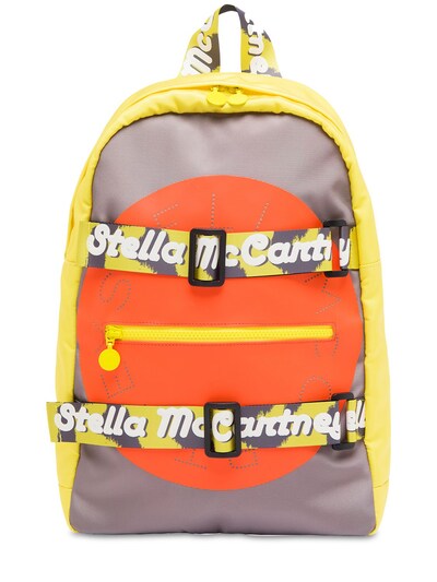 Recycled Nylon Backpack W/ Logo Tape Luisaviaroma Girls Accessories Bags Rucksacks 